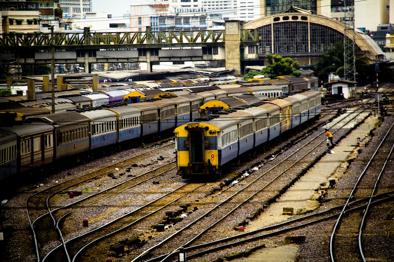 Train Train Station Tracks wallpaper