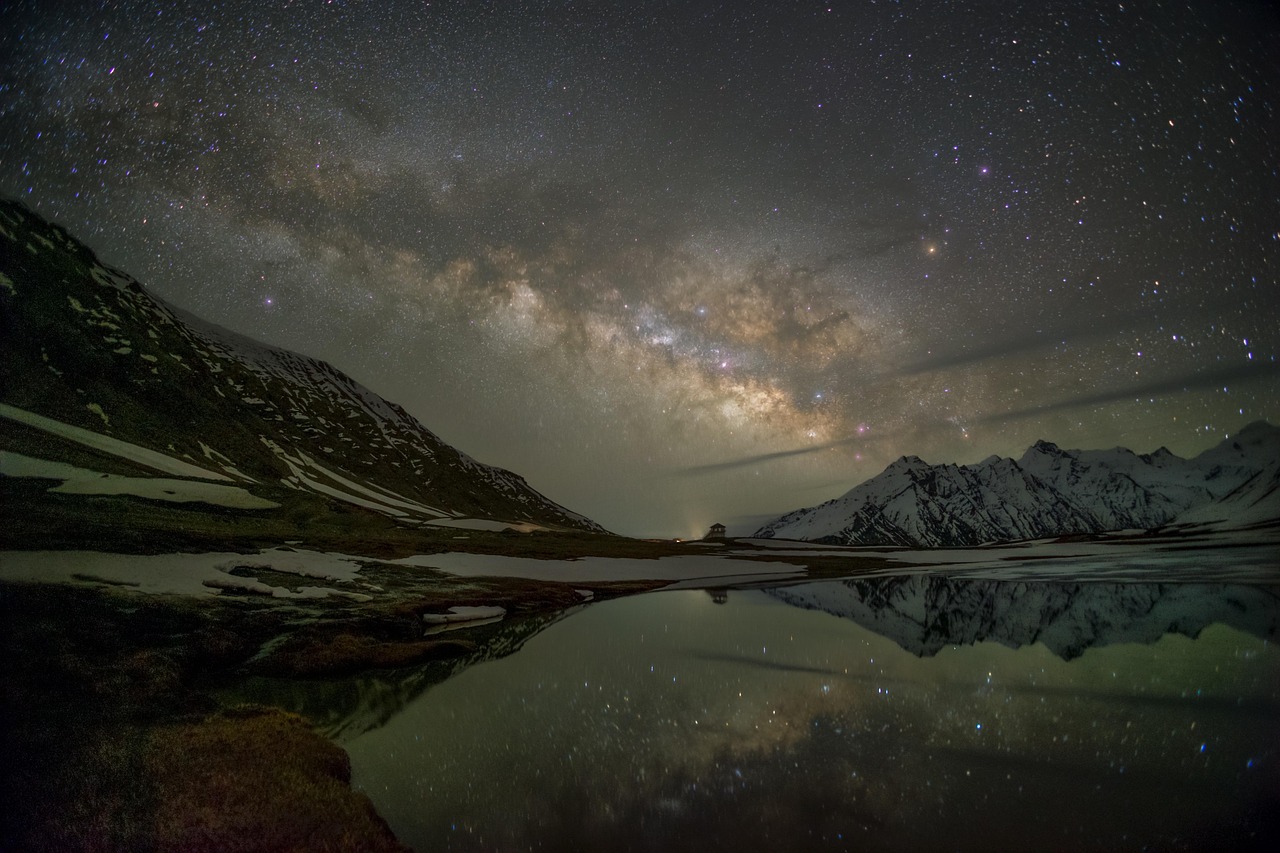 Milky Way Galaxy Night wallpaper