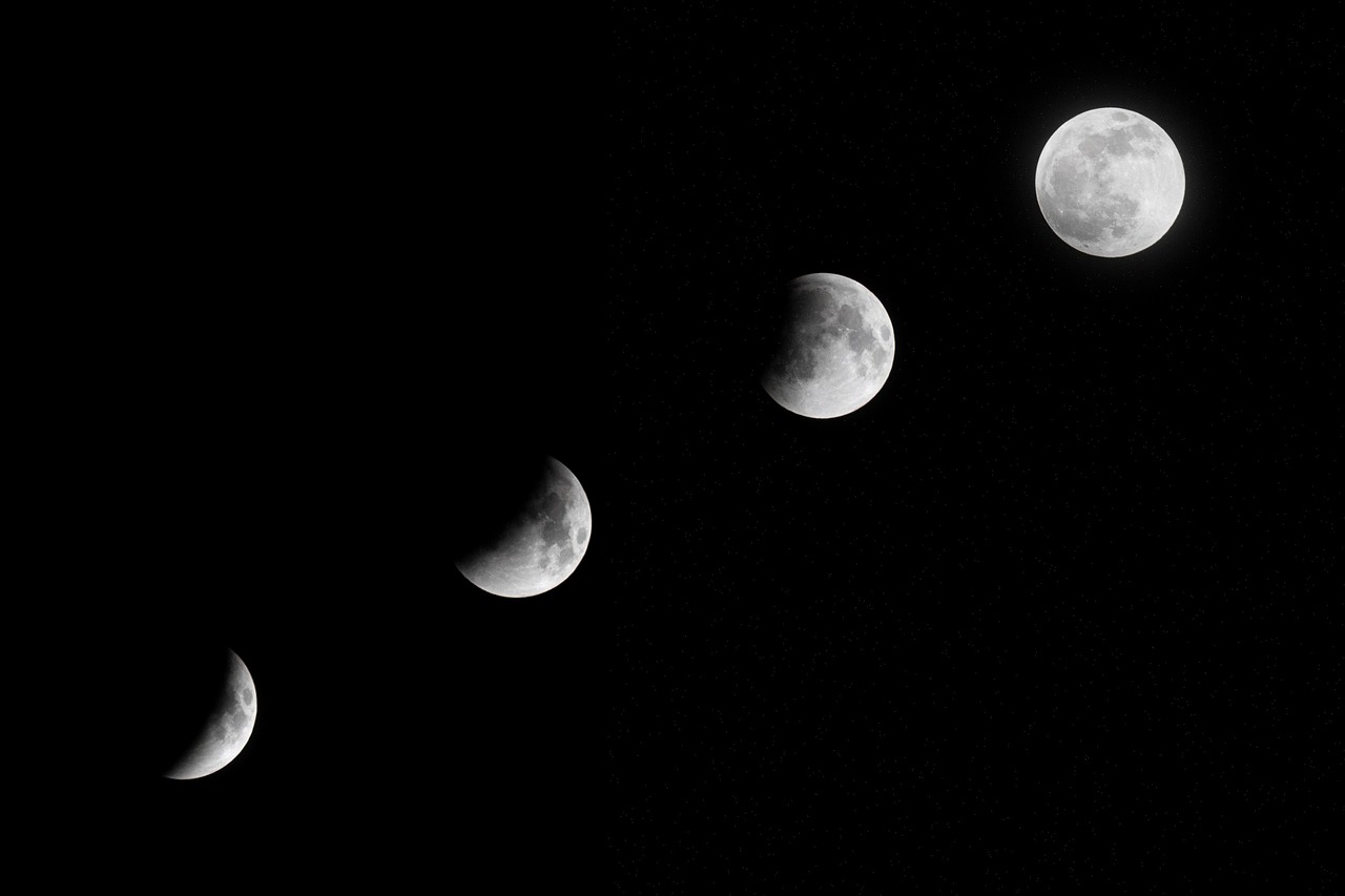 Moon Moon Phases Sky wallpaper