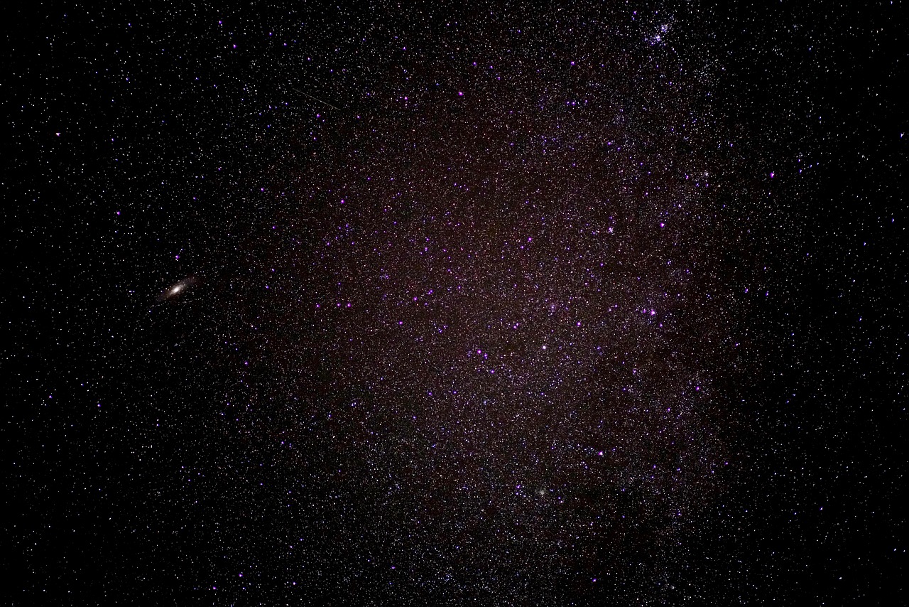 Starry Sky Stars Galaxies wallpaper