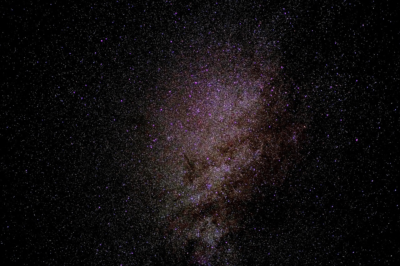 Stars Night Sky Space wallpaper