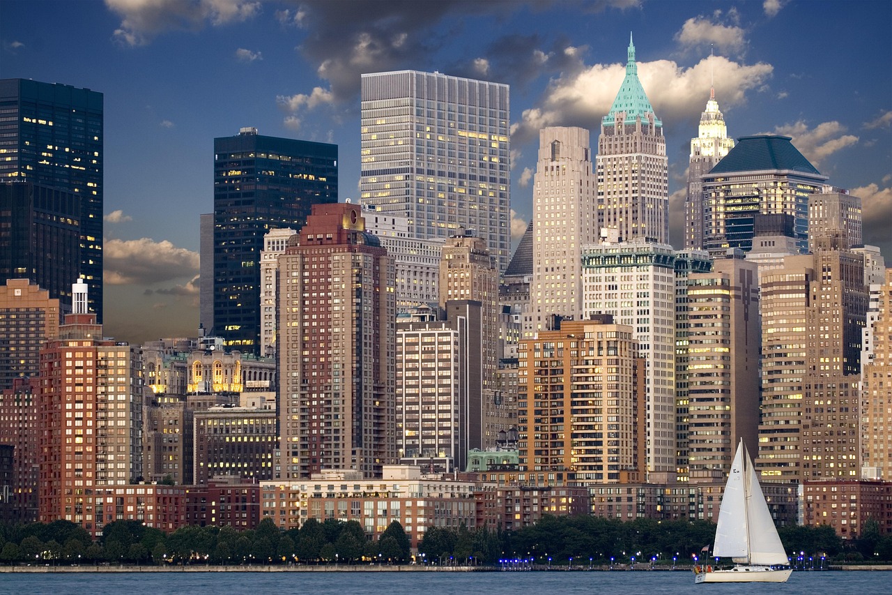 New York Skyline Manhattan wallpaper