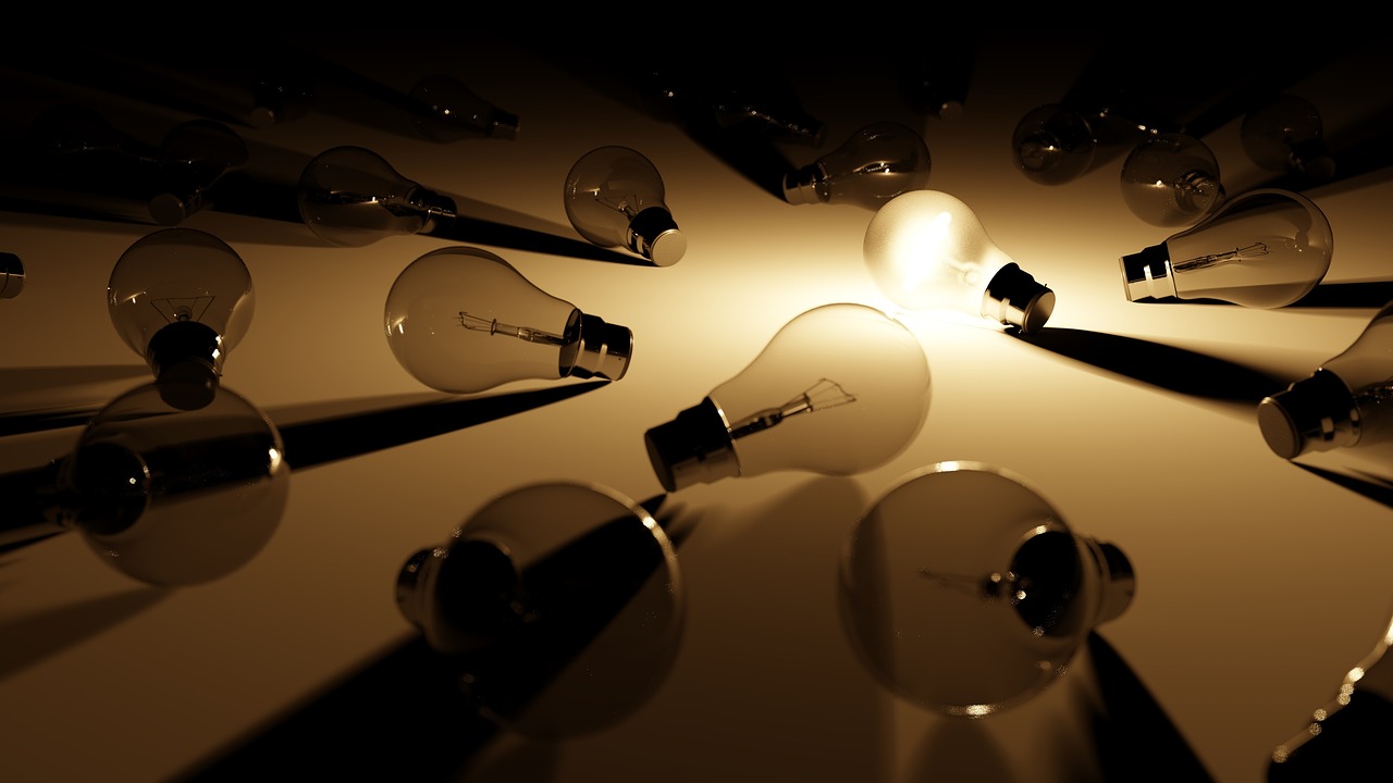 Light Light Bulbs Hope wallpaper