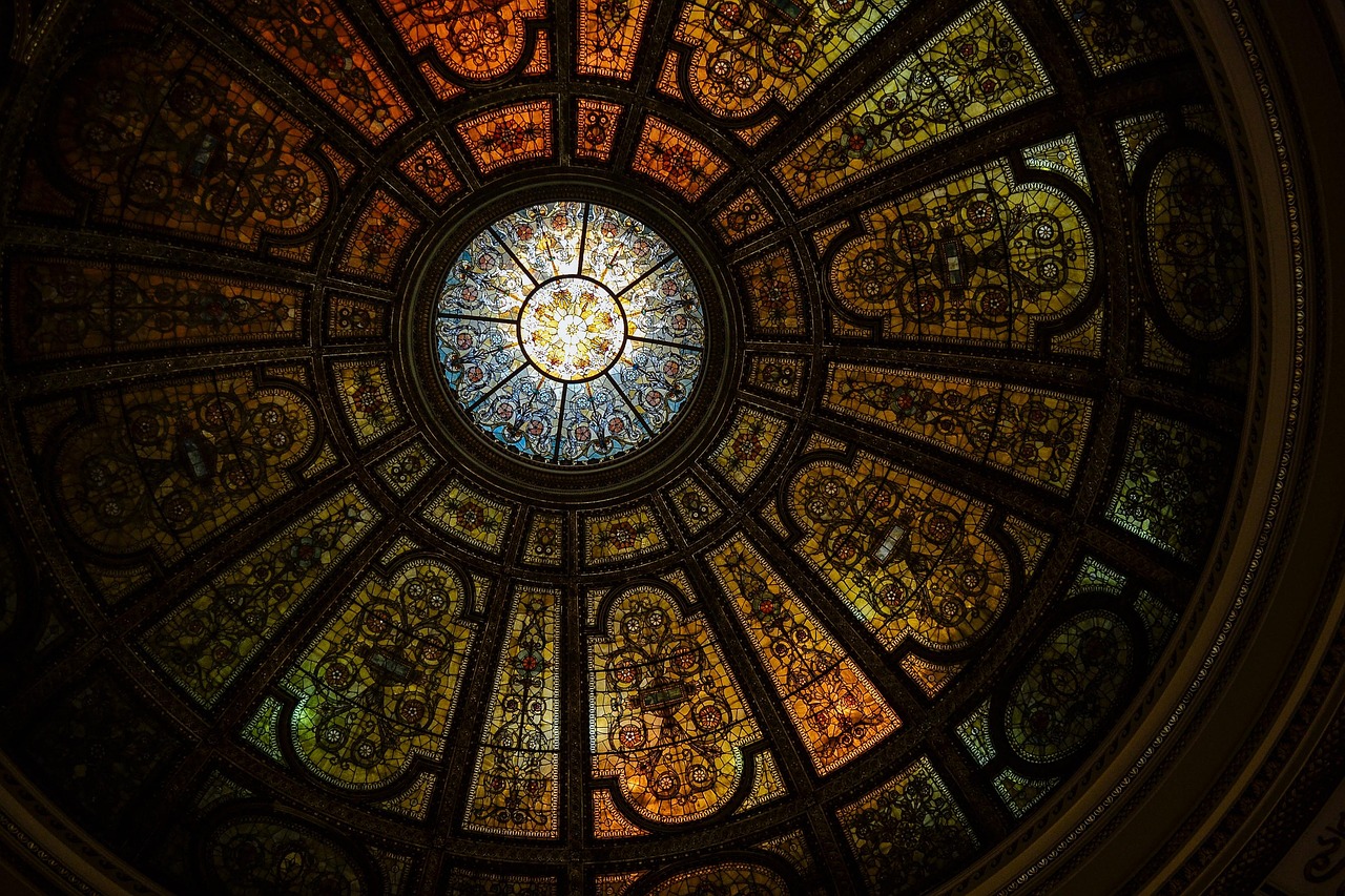 Art Ceiling Dome wallpaper