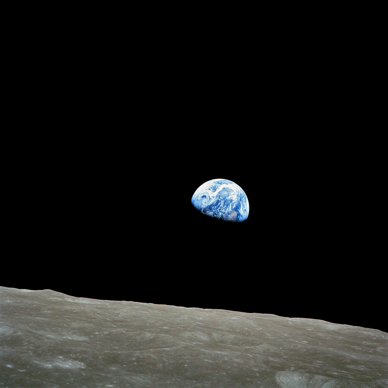 Earth Moon Lunar Surface wallpaper