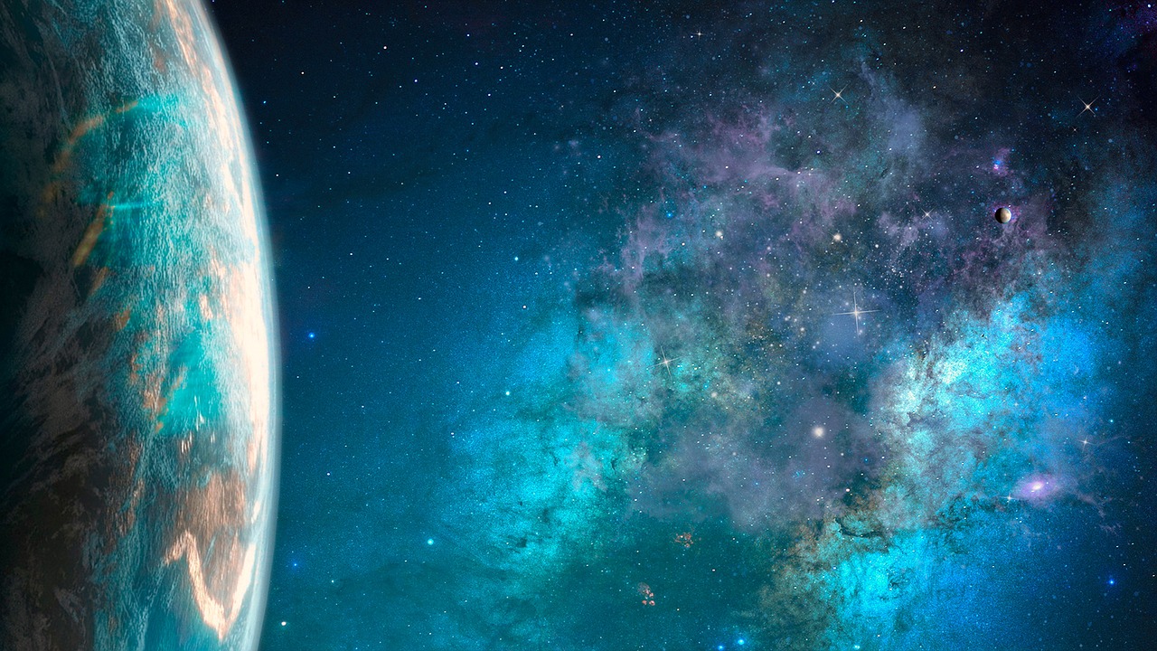Space Planet Stars wallpaper