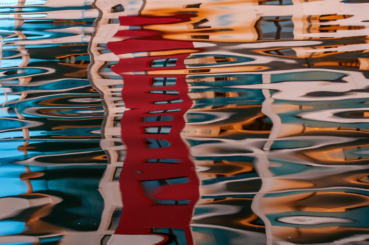 Water Reflections Abstract wallpaper