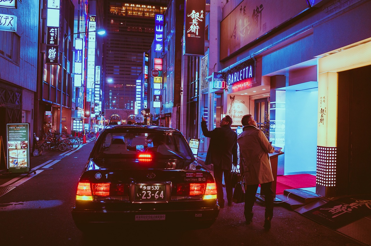 Japan Osaka Night wallpaper