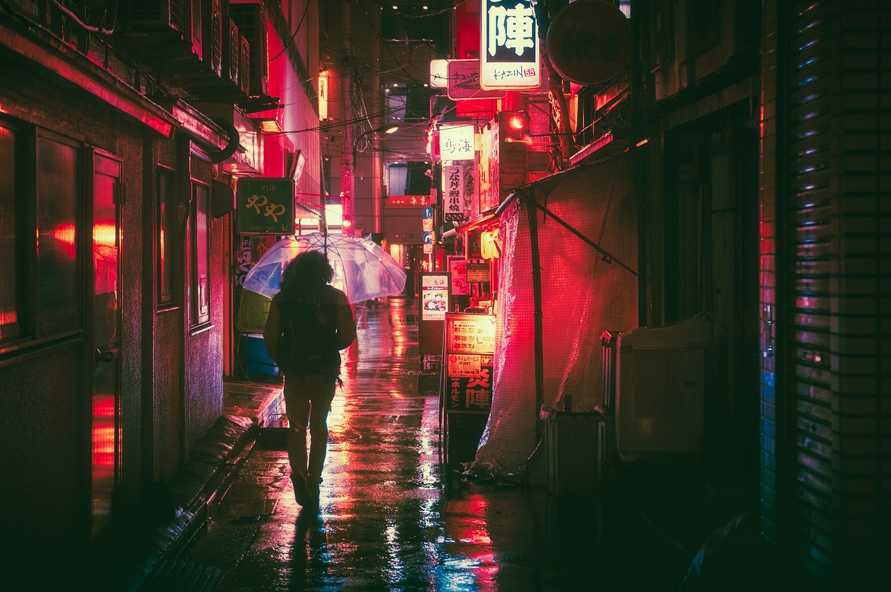 Japan Osaka Night wallpaper