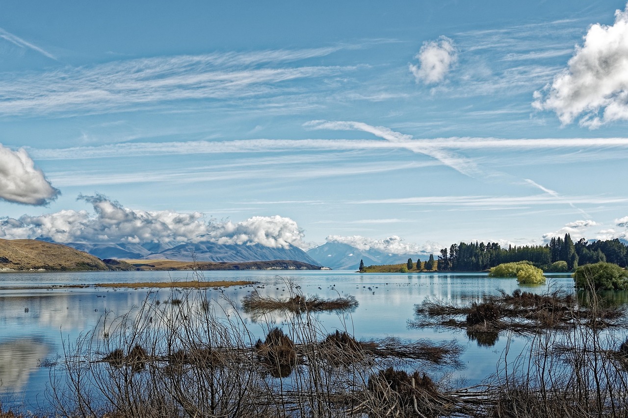 New Zealand Location Tekapo Lake wallpaper