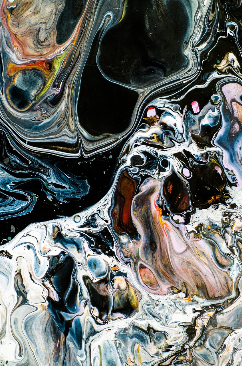 Abstract Acrylic Painting Background wallpaper