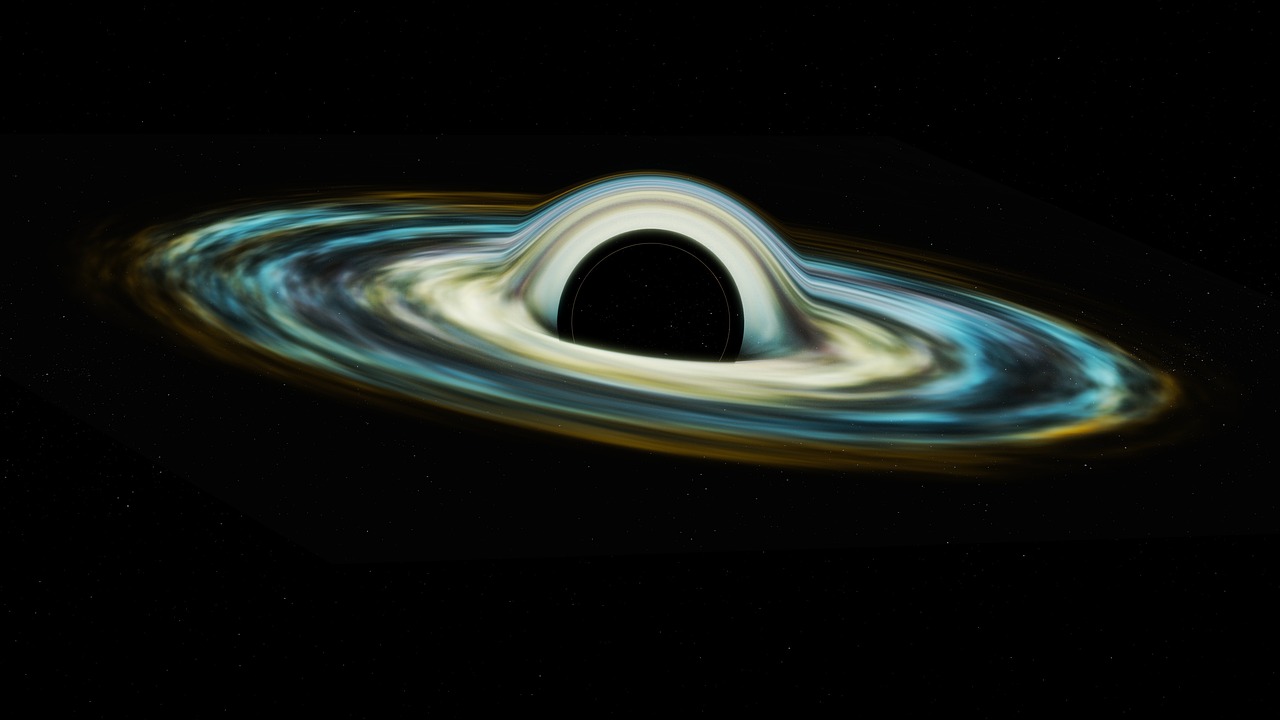 Black Hole Universe Stars wallpaper