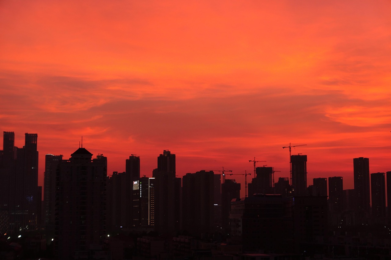 East Asia City wallpaper