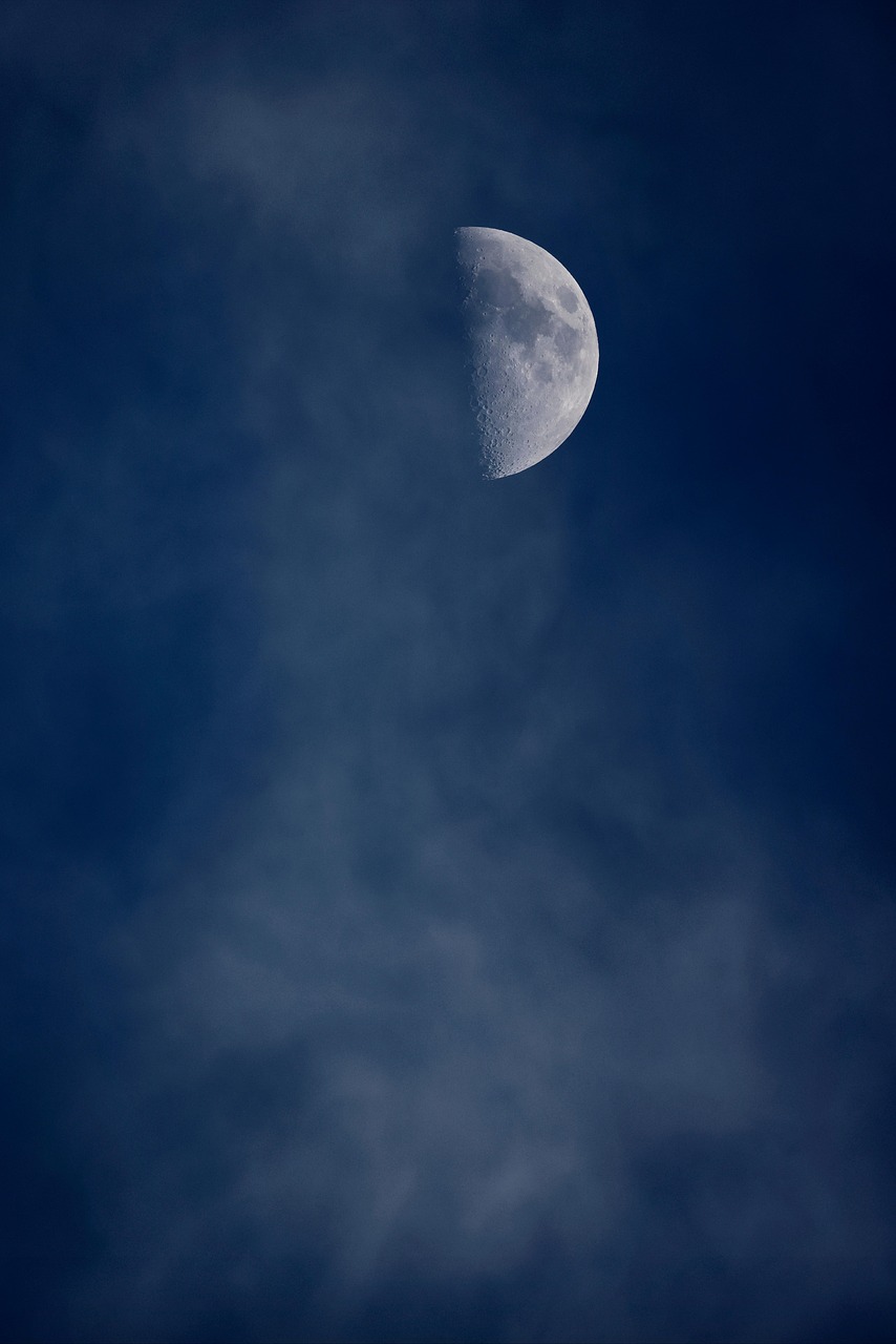 Moon Clouds First wallpaper