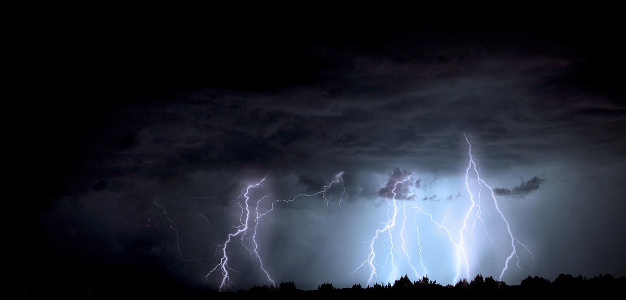 Lightning Storm Arizona wallpaper