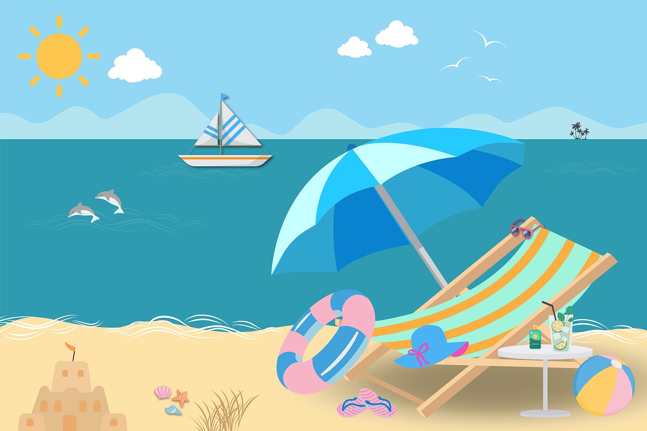 Summer Beach Sea wallpaper