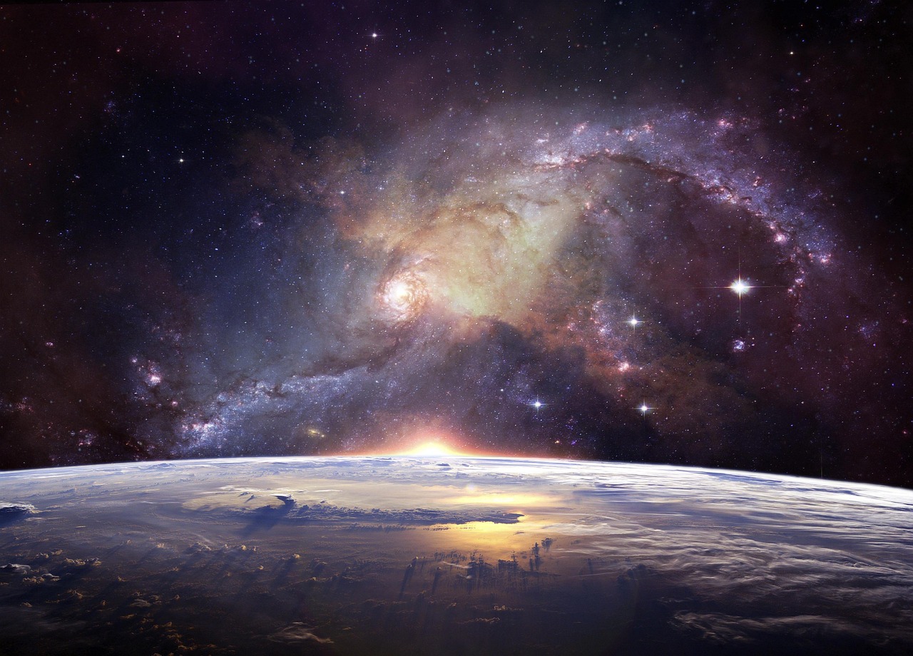 New Year Background Galaxy Star wallpaper