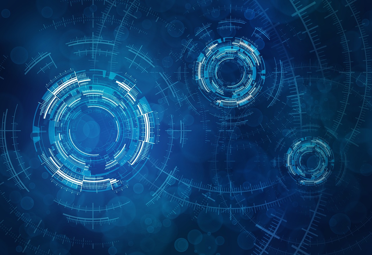 Circle Tech Technology wallpaper