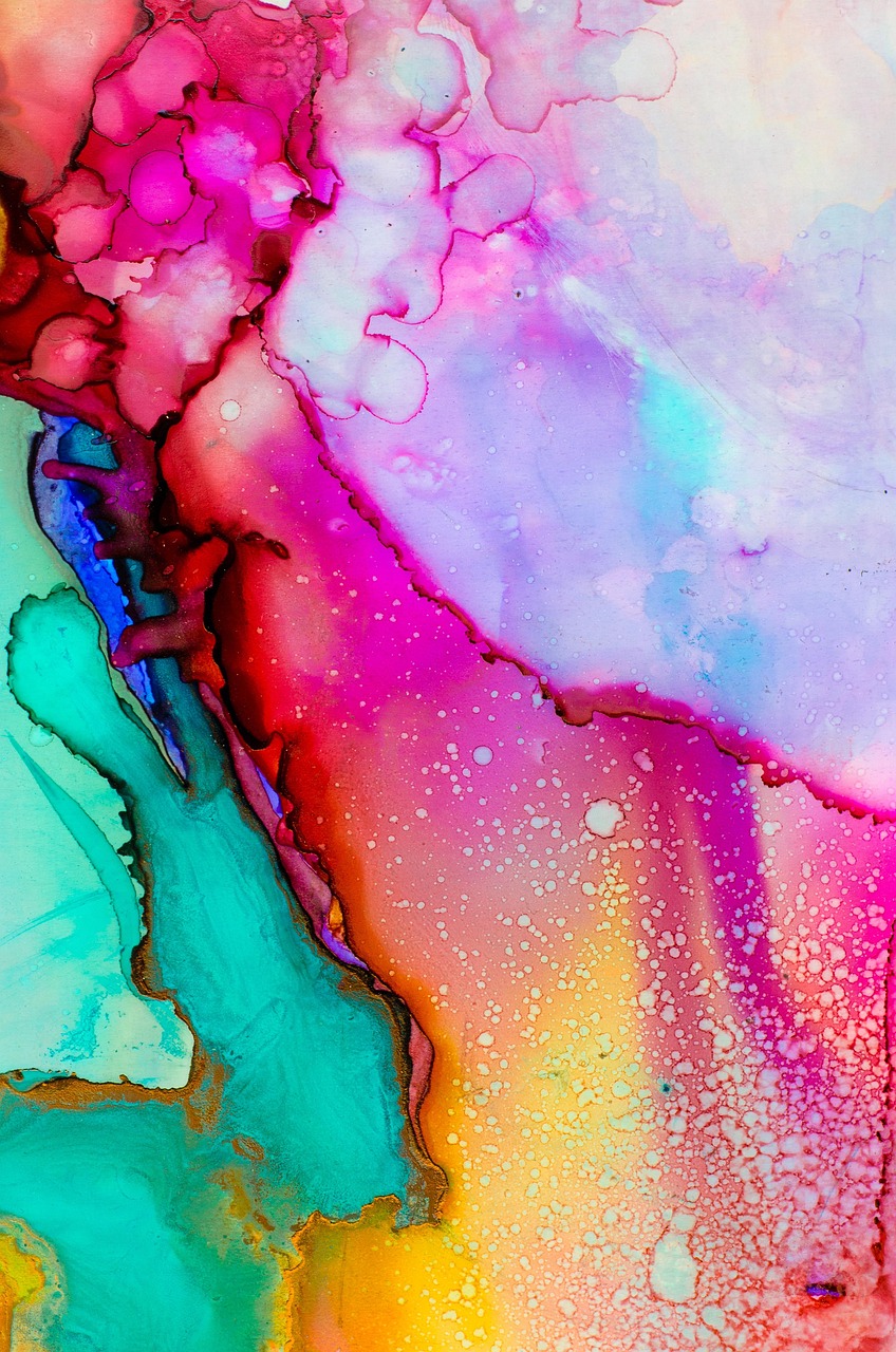 Watercolor Painting Colorful wallpaper