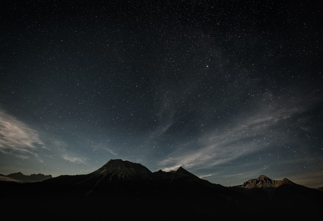 Night Sky Starry Sky Nature wallpaper
