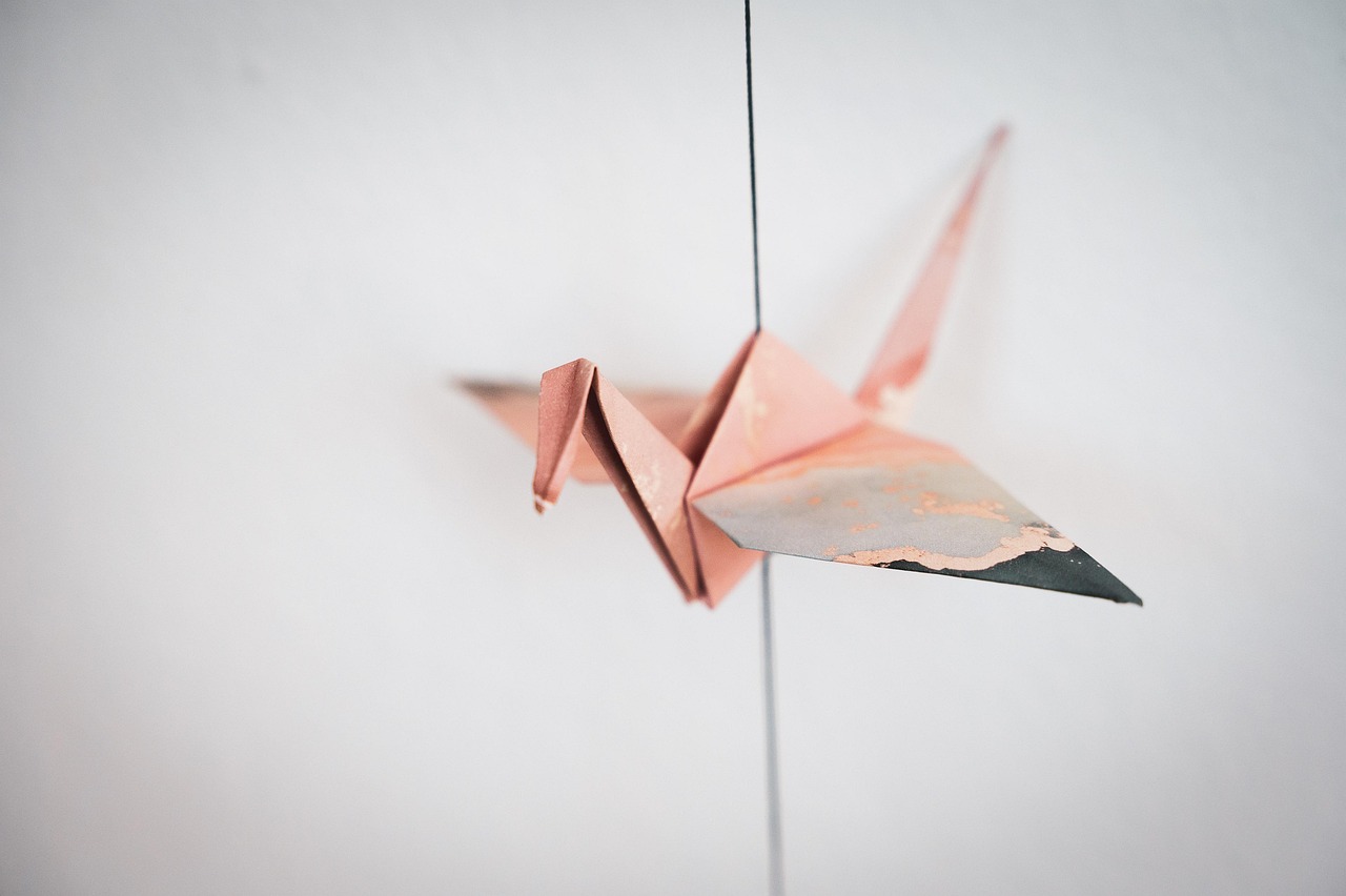 Origami Paper Crane wallpaper