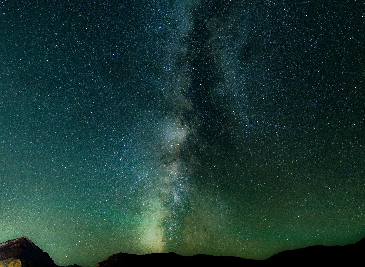 Stars Sky Milky Way wallpaper