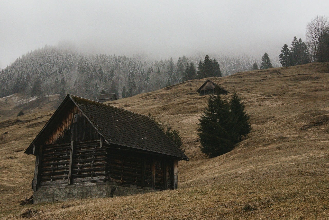 Cabin Swiss Switzerland wallpaper