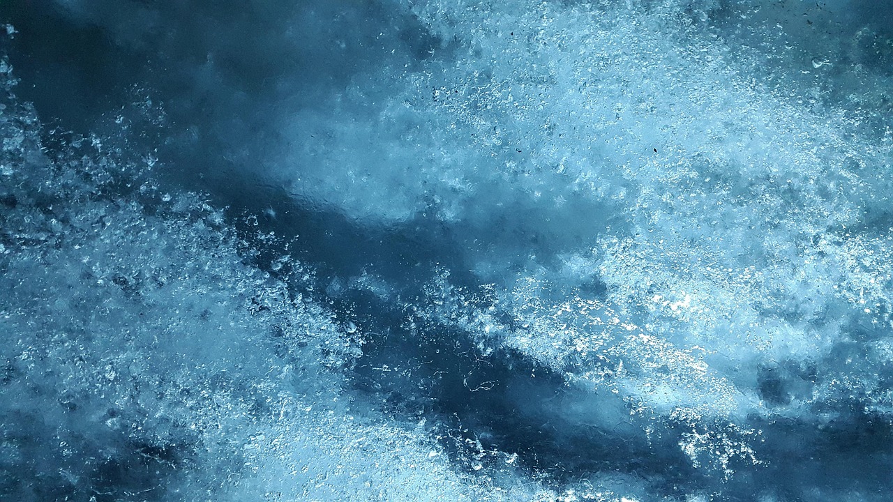 Ice Cream Glacier Frozen wallpaper