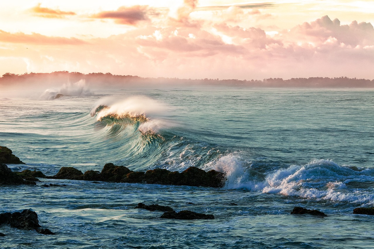 Coast Waves Beach wallpaper