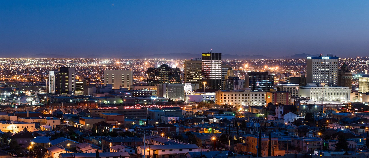 El Paso Night City wallpaper