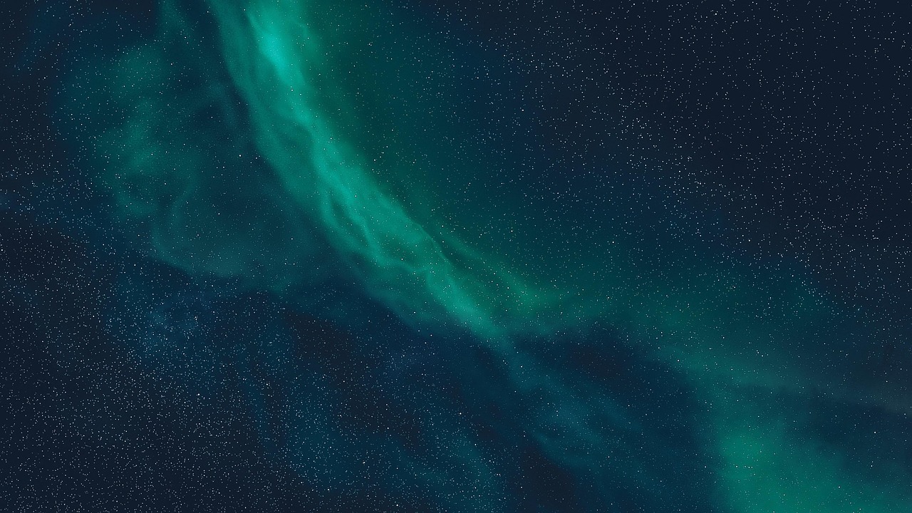 Polar Lights Night Sky Stars wallpaper