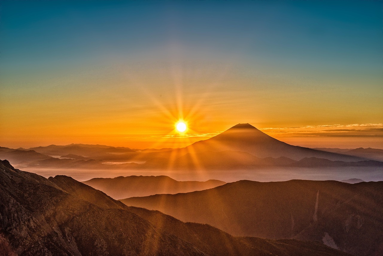 Mount Fuji Japan Volcano wallpaper