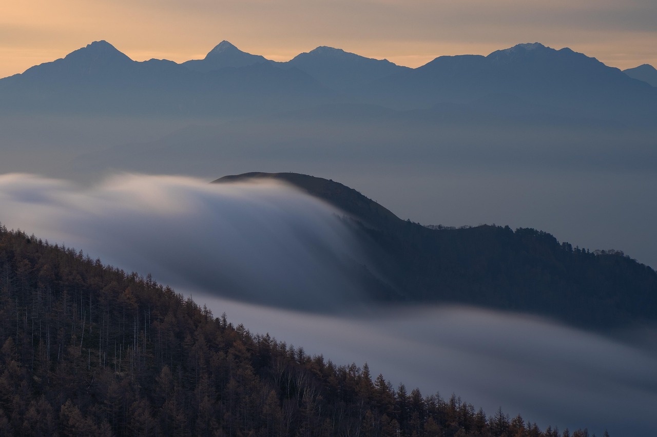Mountain Nature Sunrise wallpaper