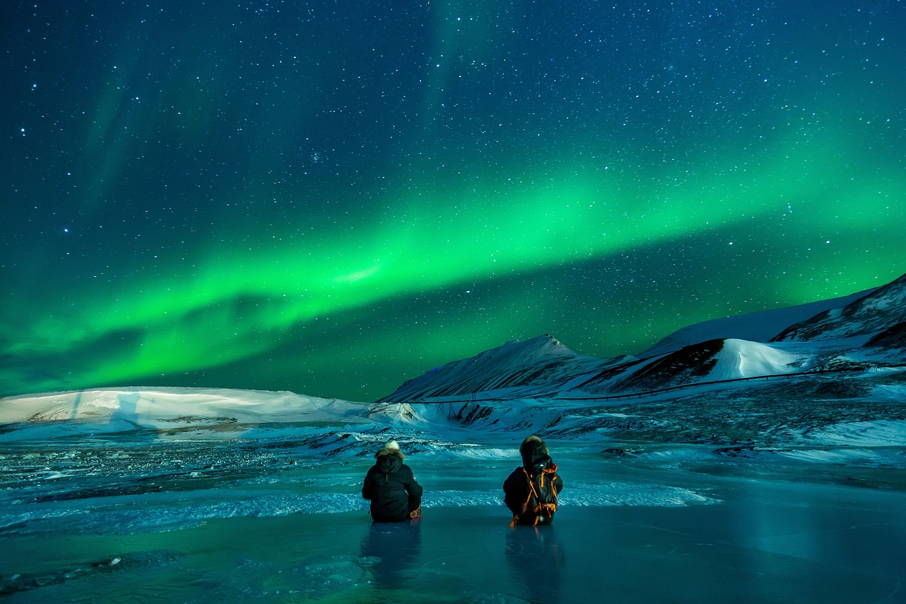 Aurora Polar Lights Northern Lights wallpaper