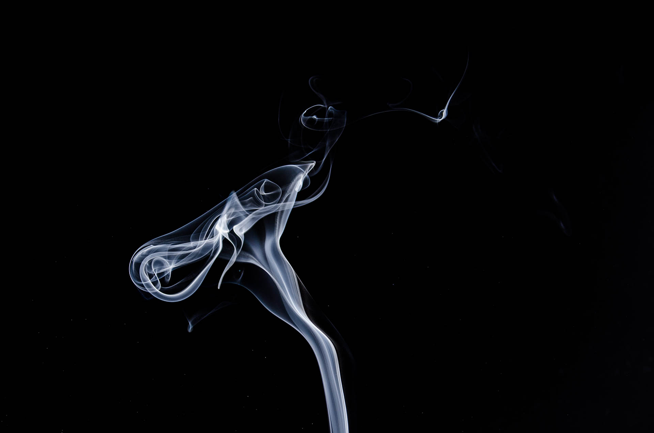 Smoke Swirls Abstract wallpaper