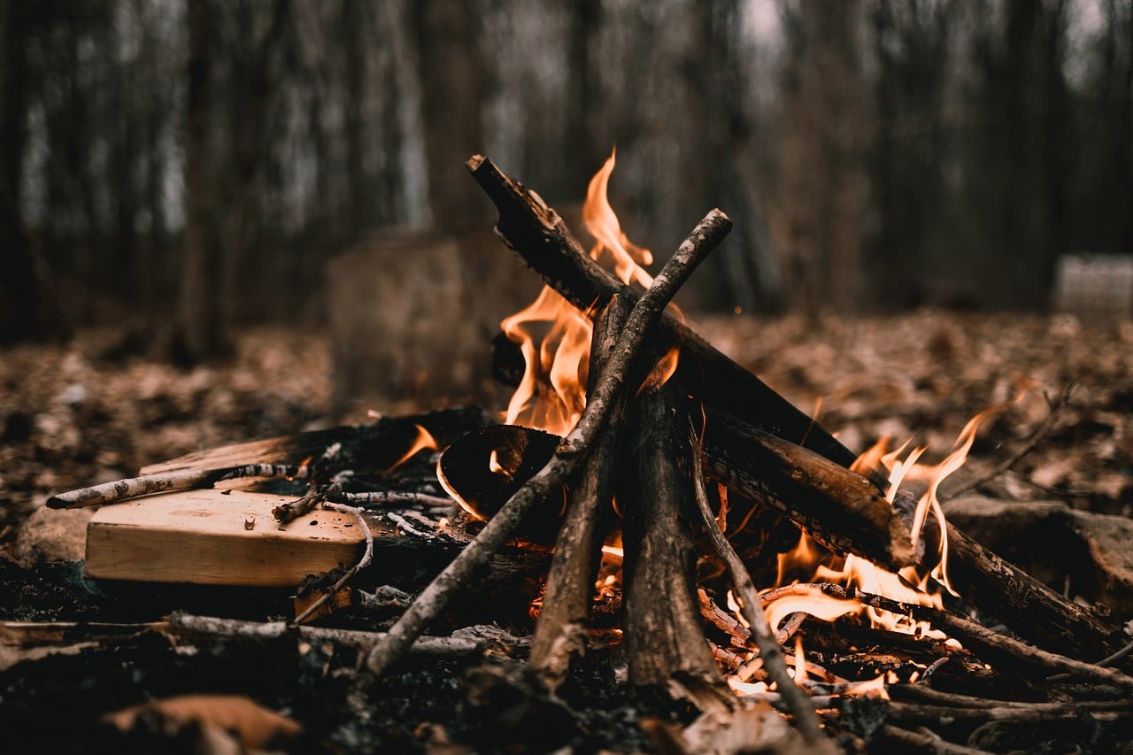 Fire Flames Heat wallpaper