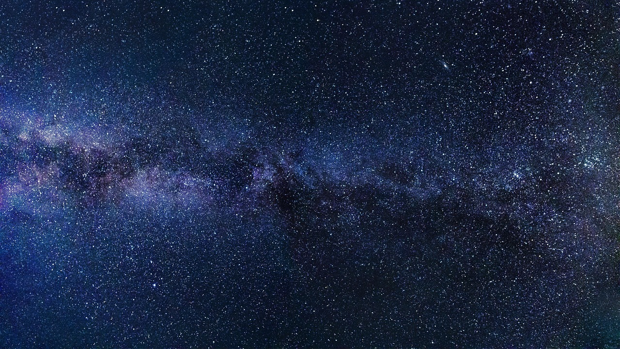 Milky Way Stars Night Sky wallpaper