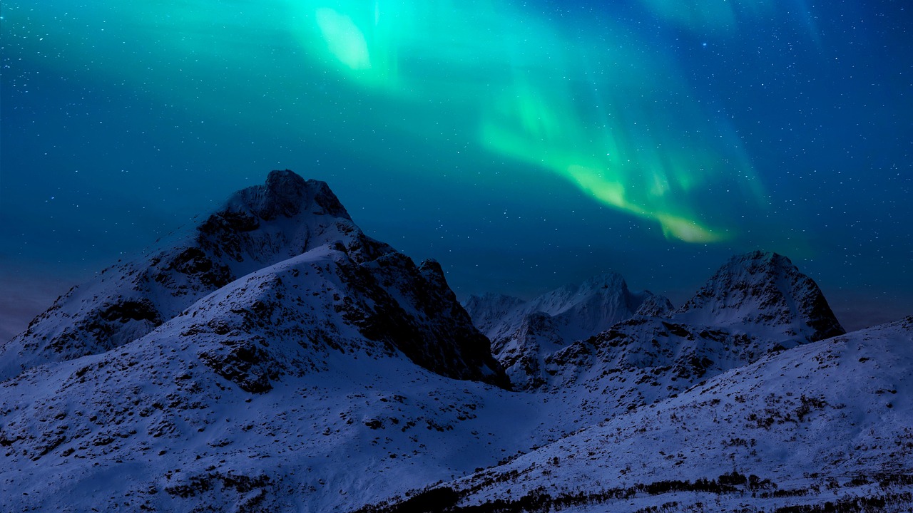 Northern Lights Norway Nature wallpaper