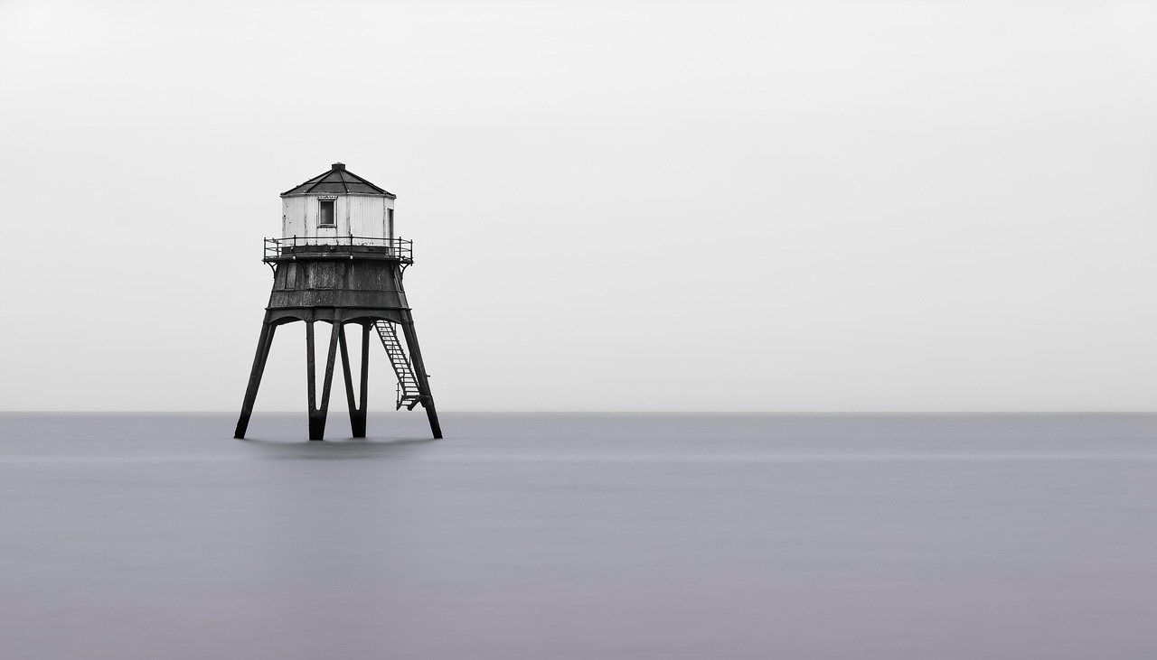 Lighthouse Tower Sea wallpaper