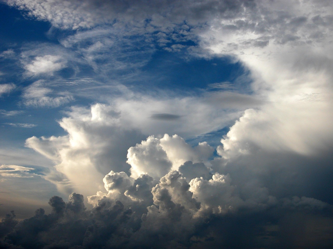Cumulus Clouds Sky wallpaper