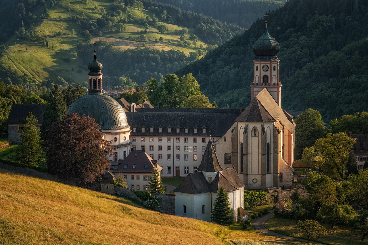 Monastery Architecture Church wallpaper