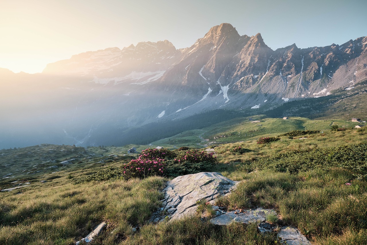 Mountains Mountain Range Valleys wallpaper