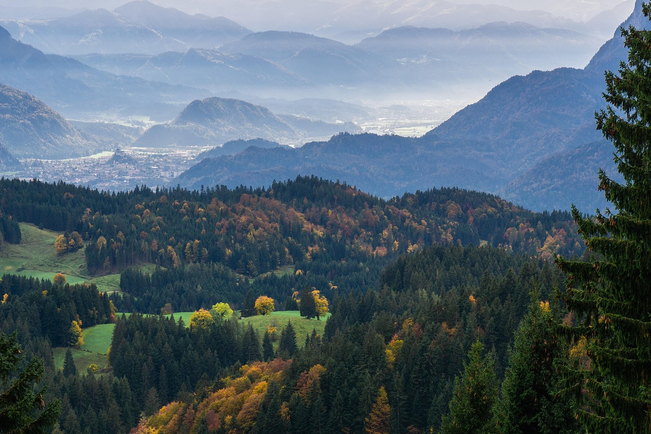 Landscape Mountains Panorama wallpaper