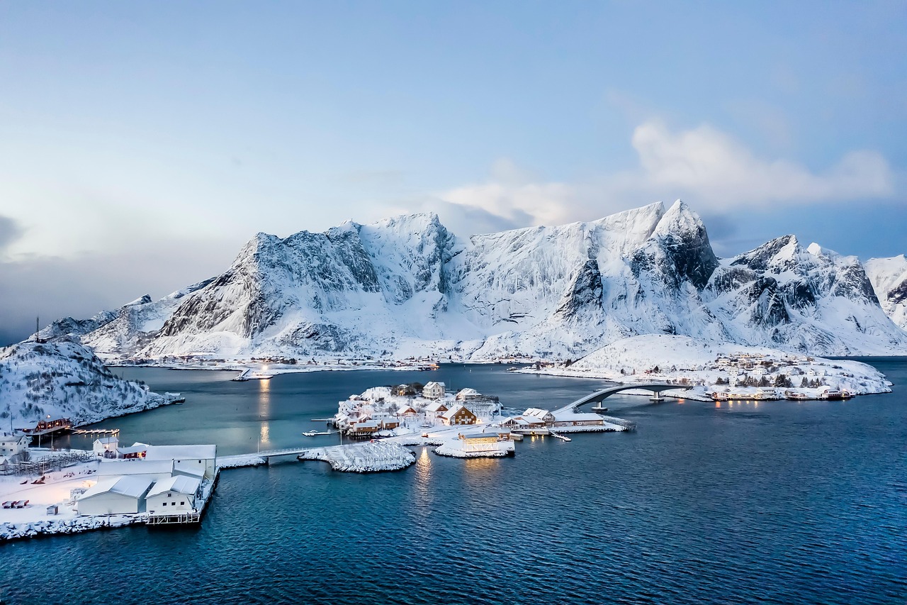 Lofoten Norway Polar wallpaper