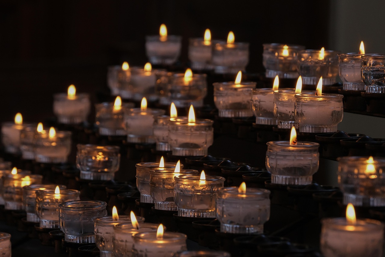 Candles Candlelight Flame wallpaper
