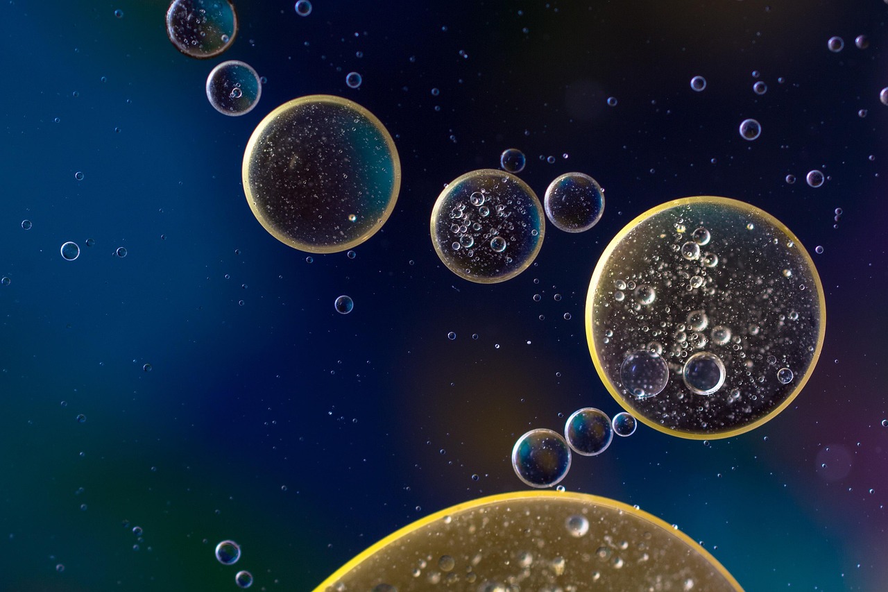 Abstract Oil Water wallpaper