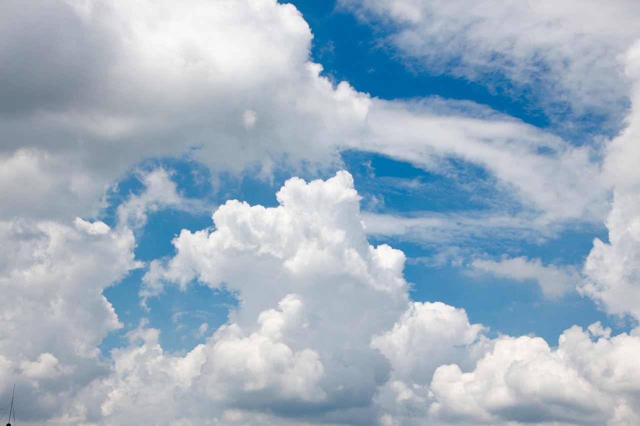 Clouds Sky Atmosphere wallpaper
