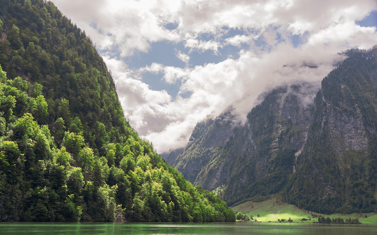 Königssee Mountains Mountain Landscape wallpaper