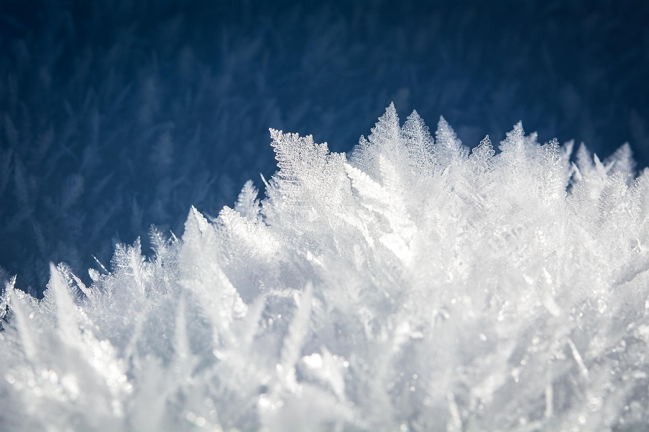 Ice Cold Snowflakes wallpaper