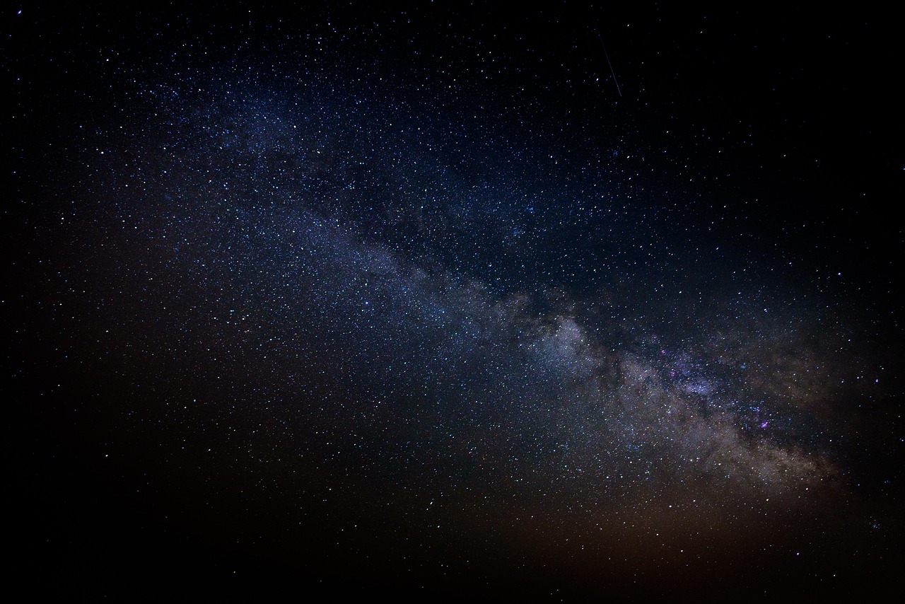 Cosmos Milky Way Night wallpaper